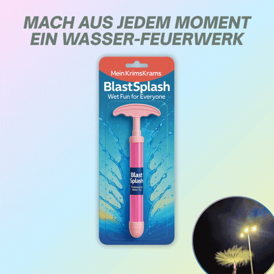 BlastSplash™ — Entfessle das ultimative Wasserspektakel und werde zum Star jeder Party!