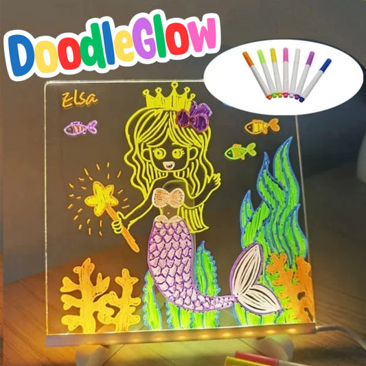 DoodleGlow™ — Kreativität, die strahlt und begeistert