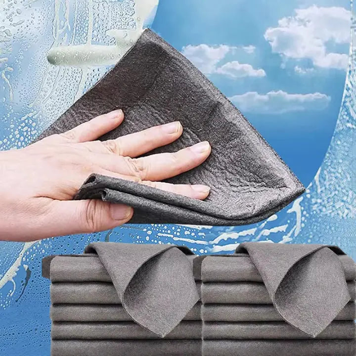 MicroCleanX Premium Mikrofasertücher — Mach Jede Fläche Im Handumdrehen Strahlend Sauber & Schlierenfrei!