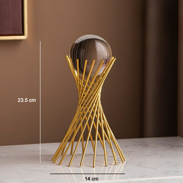 ChrismtasDeko - Luxuriöse Hirsch Skulptur Statue