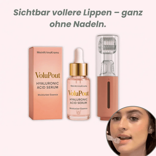 VoluPout™ — Verführerische, pralle Lippen ohne Nadeln in Minuten