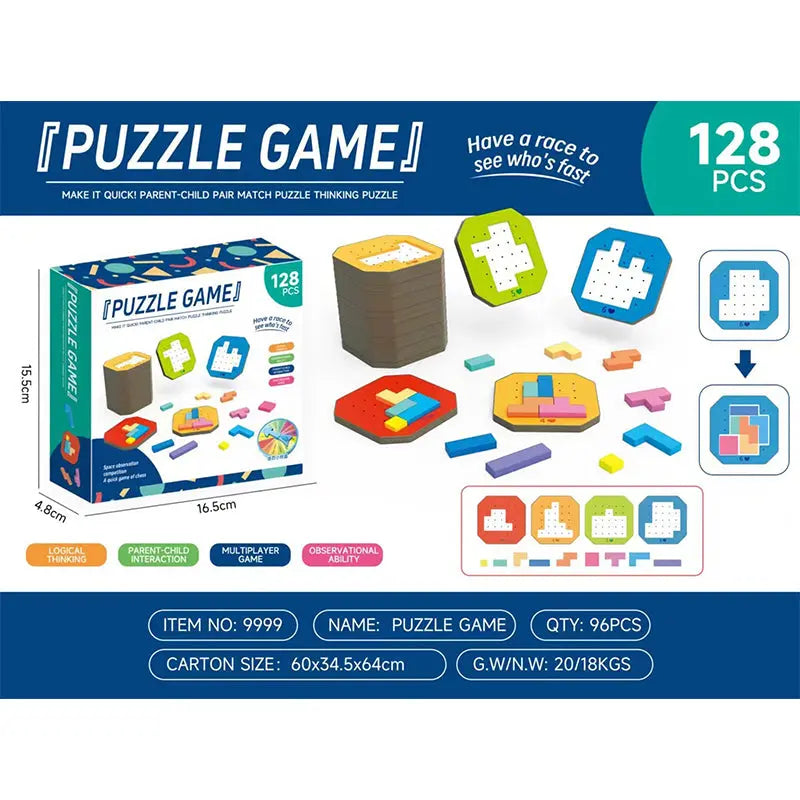 Logik-Puzzlespiel — Entfessle kinderleichte Kreativität und messerscharfen Fokus für die ganze Familie