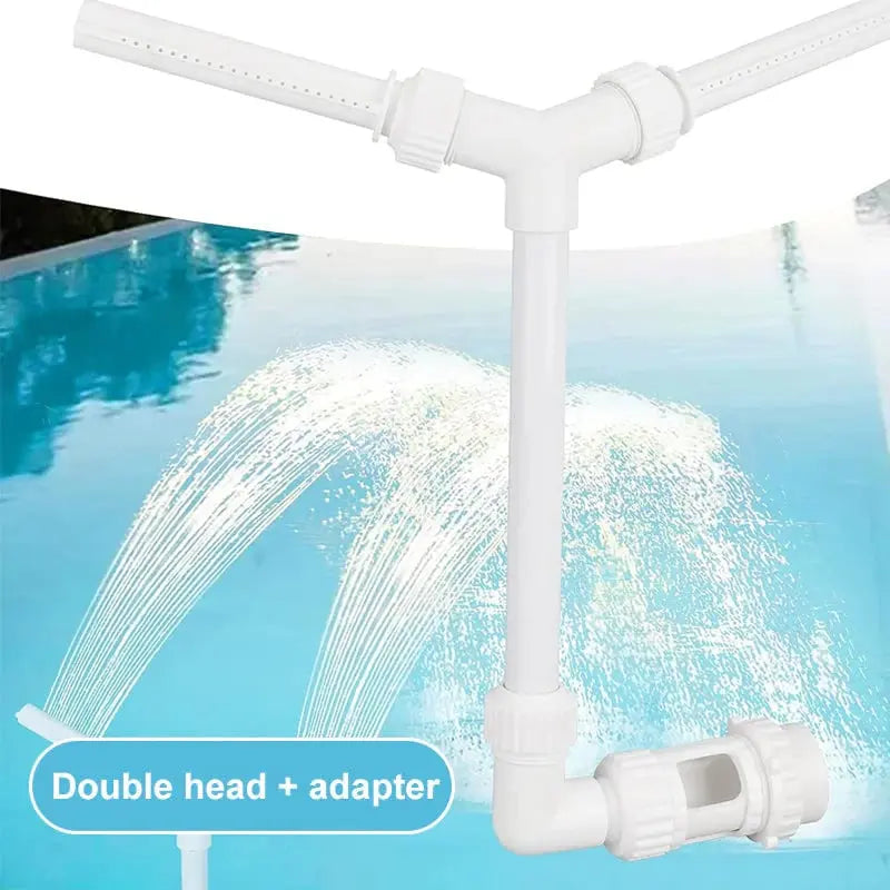 SolarSpritz Master™ — Verwandle deinen Pool in die coolste Chill-Oase mit magischer Lichtshow und erfrischendem Nebel