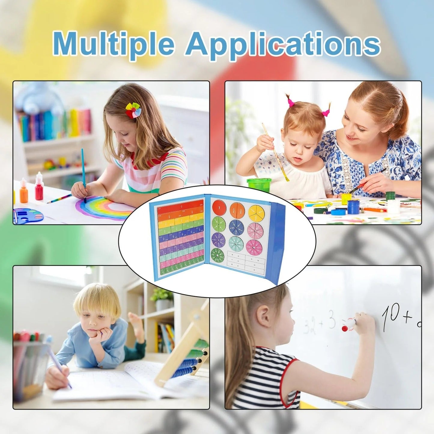 Magnetic MindBlaze Fraction Puzzle — Verwandle Mathe in ein magisches Abenteuer, das Kinder lieben und meistern wollen!
