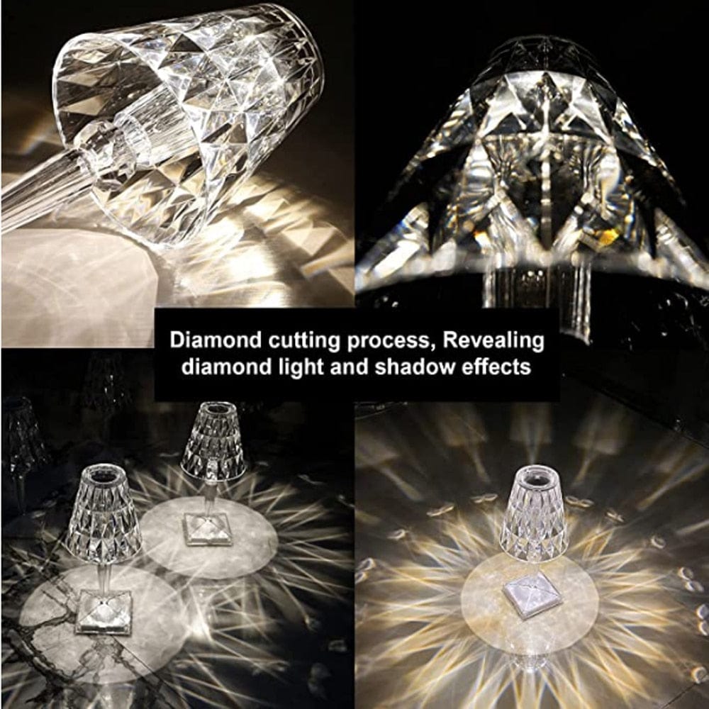 GlowShine — Verzaubere Dein Zimmer mit sexy, kabellosem Diamantlicht, das Deine Stimmung zum Strahlen bringt