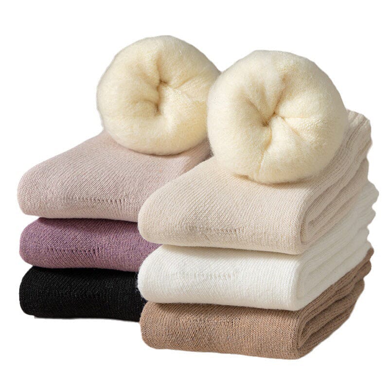 (3 Paar + 2 Paar Gratis) WarmFeet - Elegante, dicke Thermosocken, die Ihre Füße warm halten