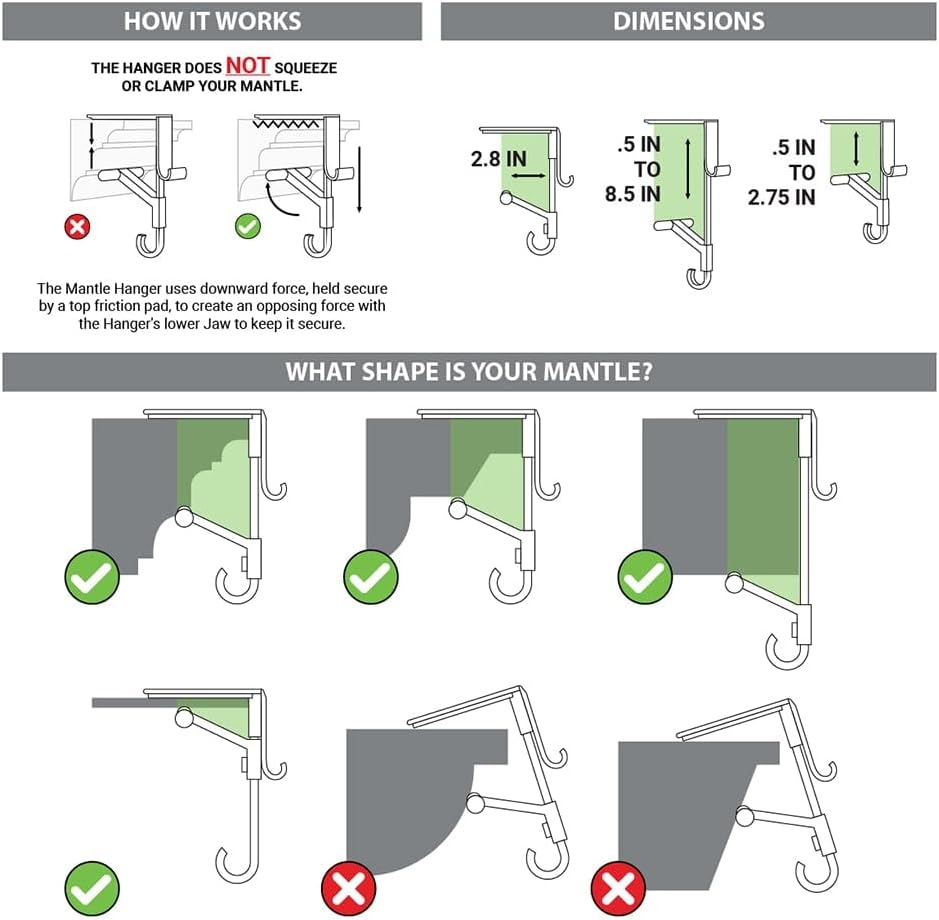FestiGrip — Halte Deine Weihnachtsdeko sicher & sorgt für stressfreie, makellose Festtage (3 Stück)