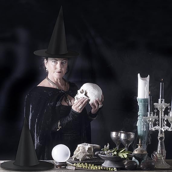 Hexen-Hüte von SchattenStich — Verwandle jede Halloween-Party in ein unvergessliches Grusel-Erlebnis voller Magie und Style