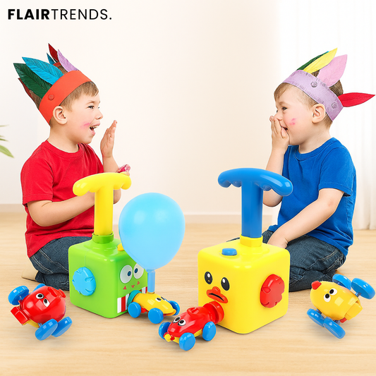 TurboBlaze Racer — Wissenschaft, die kleine Entdecker zu mutigen Siegern macht!