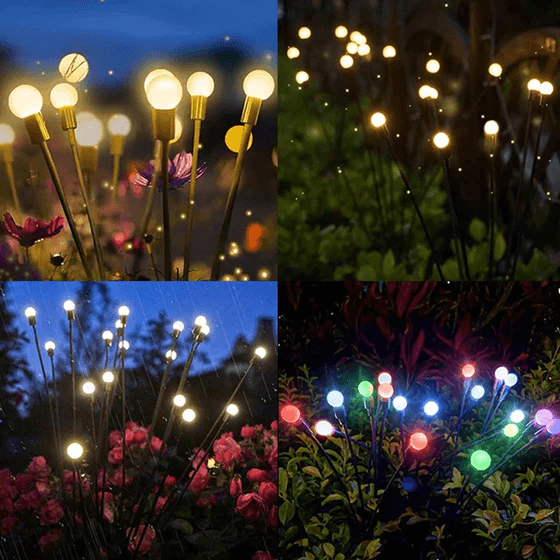 (8 Stück) Solar Firefly Lights™ — Verzaubere Deine Nächte mit magischem, grenzenlosem Glanz