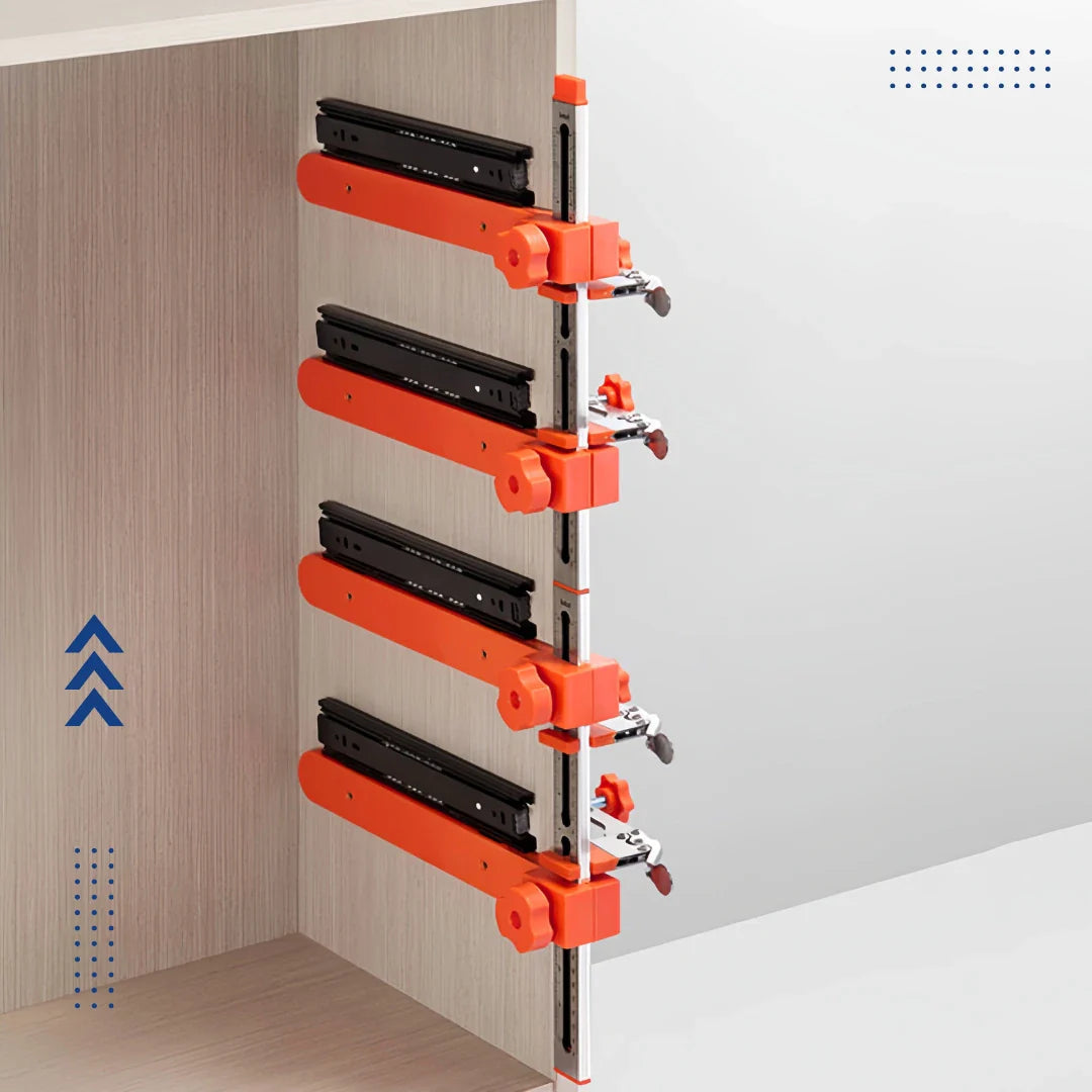 SlideMaster™ — Montiere mühelos perfekte Schubladen ohne Stress oder Fehler!