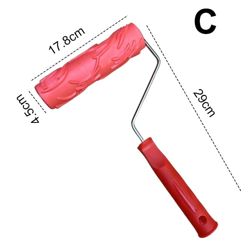 HolzZauber Wall Roller — Verwandelt jede Wand in ein warmes Naturkunstwerk in Minuten!
