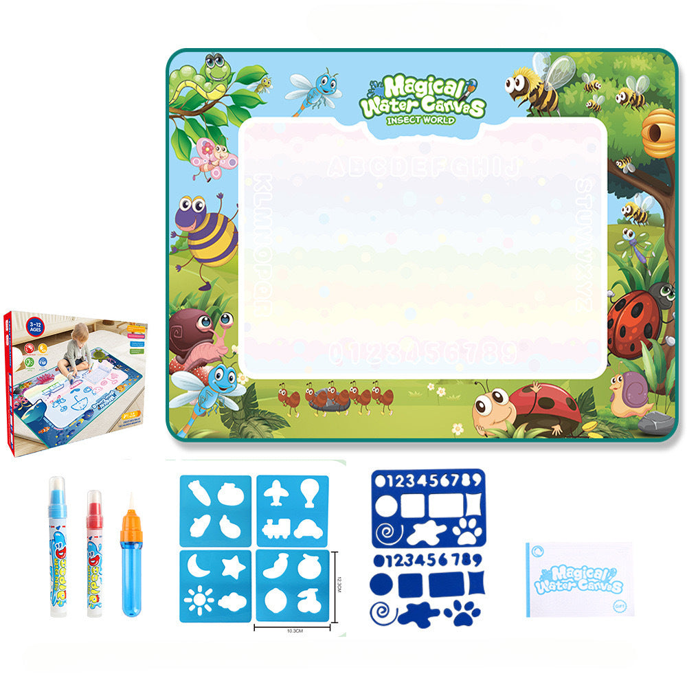 SplashMeister Kreativ-Matte — Endloser Malspaß, der Zuhause sauber und Kinder glücklich macht
