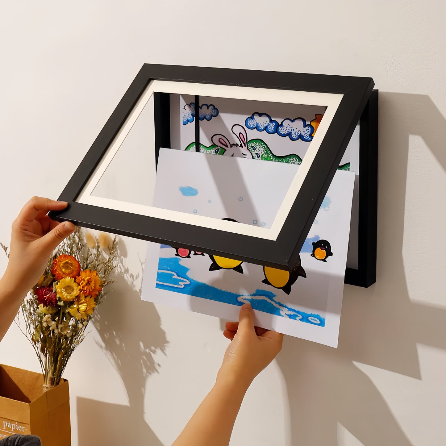 ArtVault™ — Verwandle Kinderkunst in zeitlose Schätze voller Herz und Erinnerungskraft