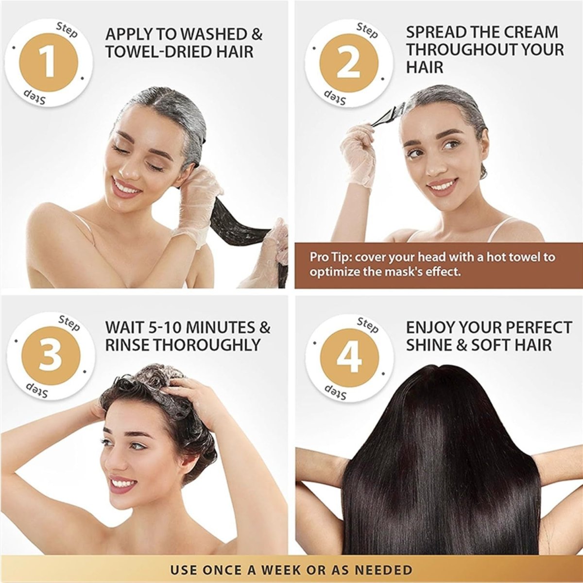 SilkSculpt — Entfessele in Sekunden seidig-glattes Haar ohne Frizz und Haarknoten