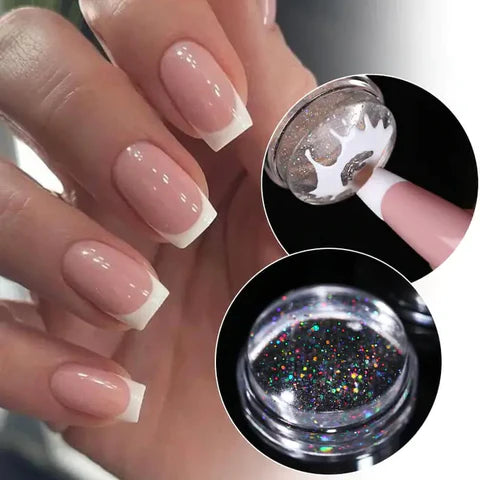 CrystalFleck Nail Stamper — Meistere makellose Nägel wie ein Profi – schnell, sauber, stressfrei!
