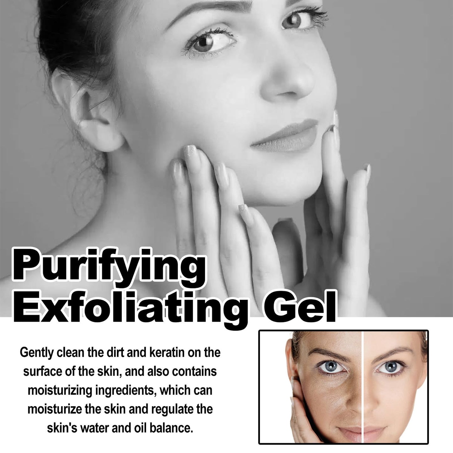 GlowShock Power-Peeling™ — Strahlend glatte Haut in nur 60 Sekunden! (2 Stück)