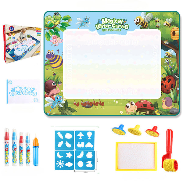 SplashMeister Kreativ-Matte — Endloser Malspaß, der Zuhause sauber und Kinder glücklich macht