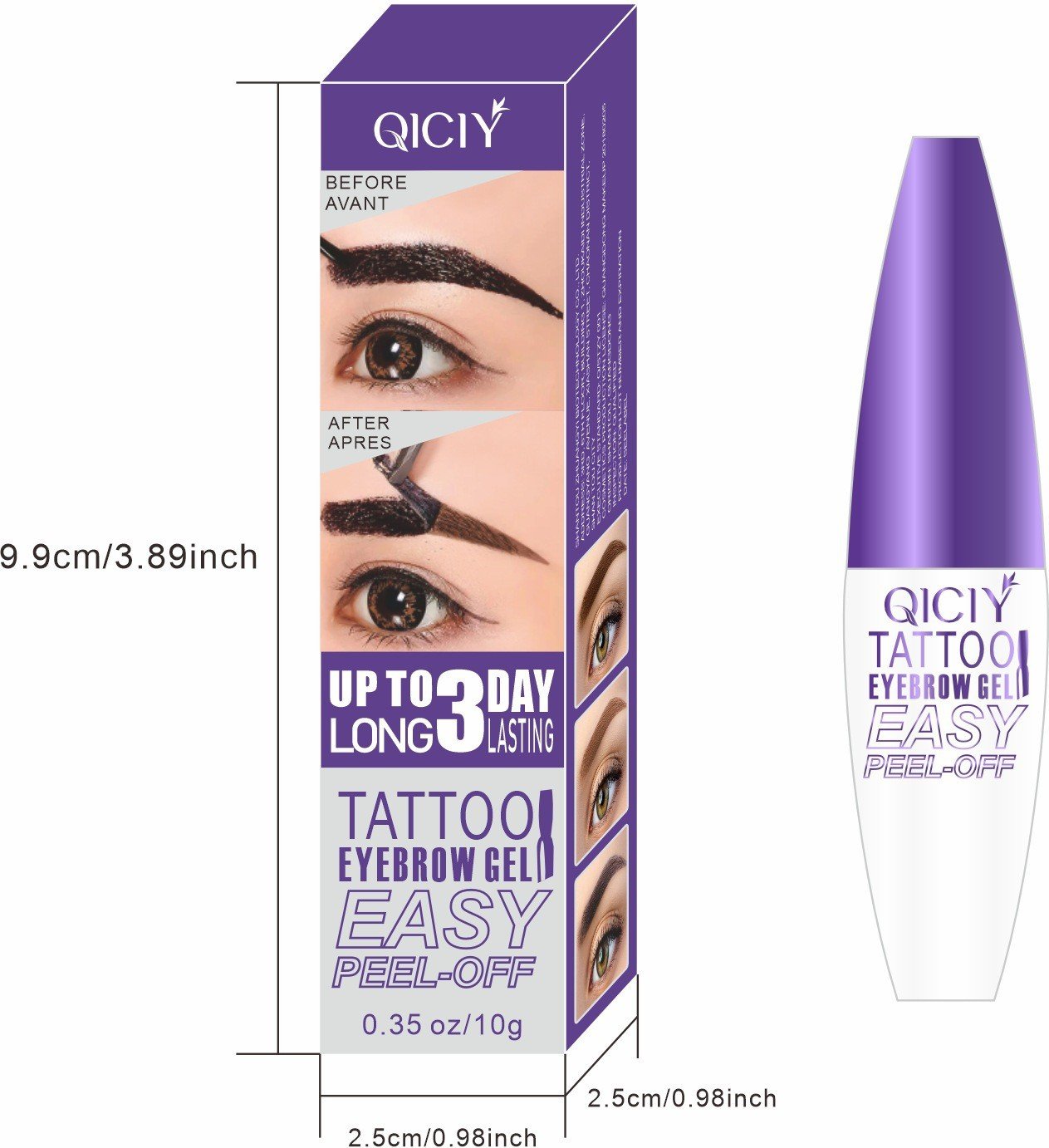 BrowLegend Pro — Perfekt definierte Brauen, die deinen Blick den ganzen Tag fesseln (2 Stück)