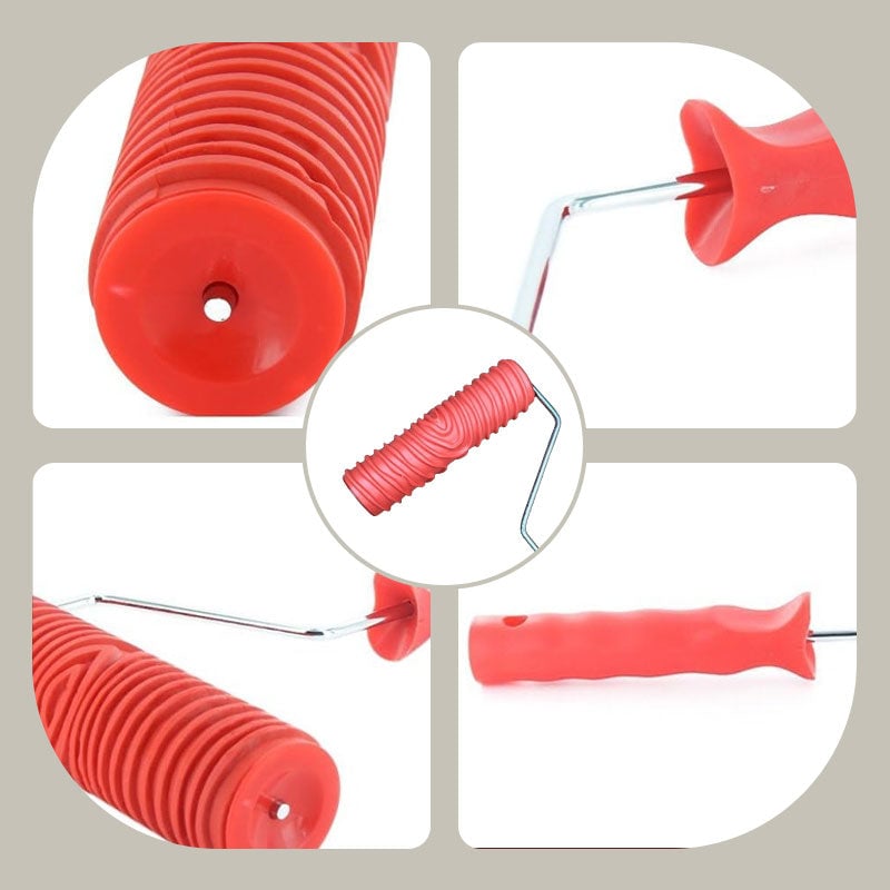 HolzZauber Wall Roller — Verwandelt jede Wand in ein warmes Naturkunstwerk in Minuten!