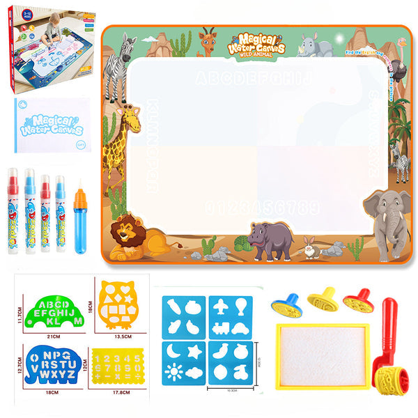 SplashMeister Kreativ-Matte — Endloser Malspaß, der Zuhause sauber und Kinder glücklich macht