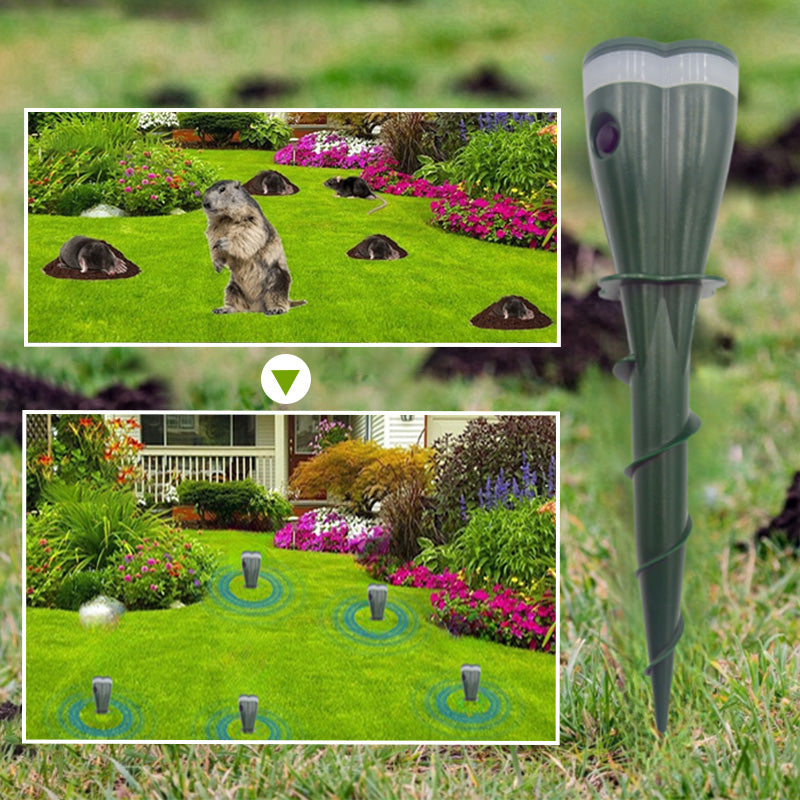 TerraShield — Schütze deinen Garten sorglos rund um die Uhr vor ungebetenen Grabern!