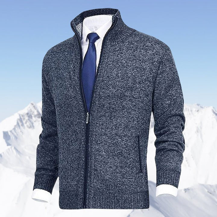 ZipCardigan- Stylischer und bequemer Cardigan mit Kragen