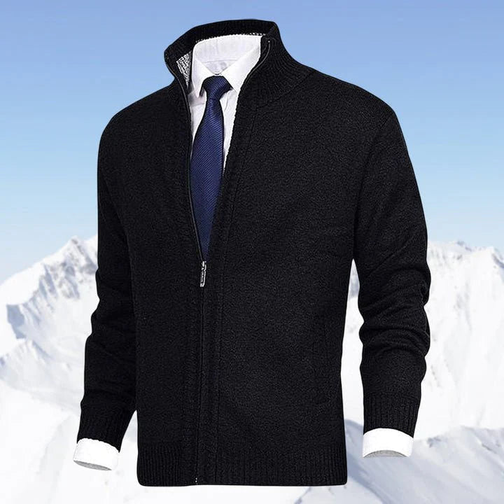 ZipCardigan- Stylischer und bequemer Cardigan mit Kragen