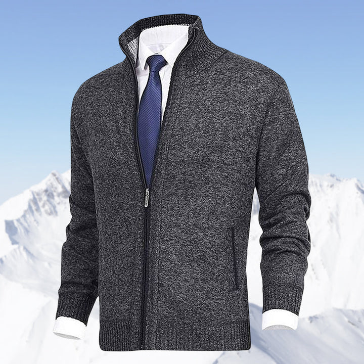 ZipCardigan- Stylischer und bequemer Cardigan mit Kragen