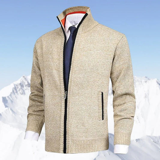 ZipCardigan- Stylischer und bequemer Cardigan mit Kragen