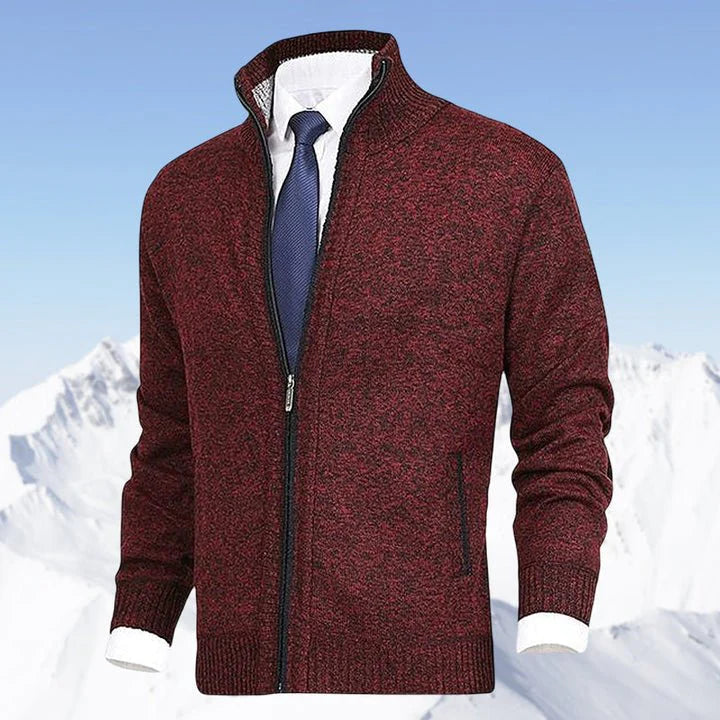 ZipCardigan- Stylischer und bequemer Cardigan mit Kragen