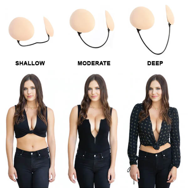 (1+1 Gratis) InvisiblePush- Unsichtbare Push Up Pads