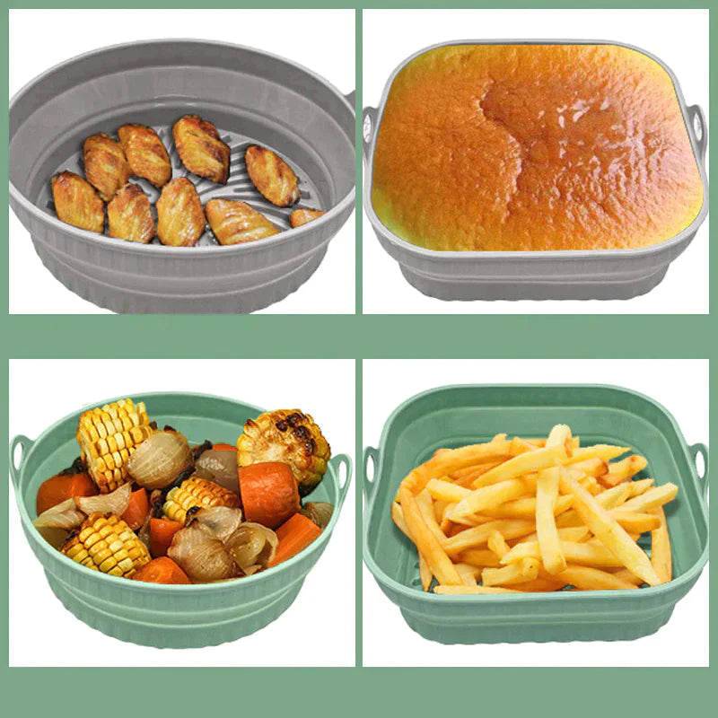 (1+1 Gratis) Airfryer- und Mikrowellen-Silikonformen