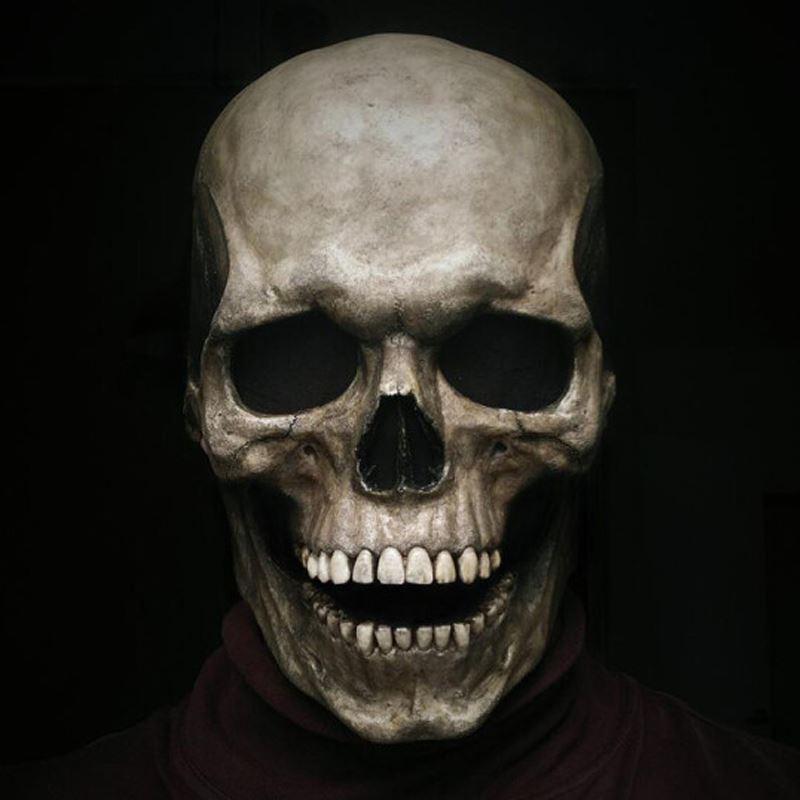 Skelett Maske - Damit hast du das gruseligste Gesicht der Welt!