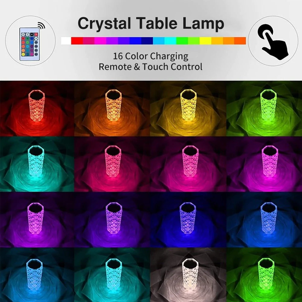 Kristall-Lampe - Diese Lampe erzeugt eine nie dagewesene Atmosphäre!