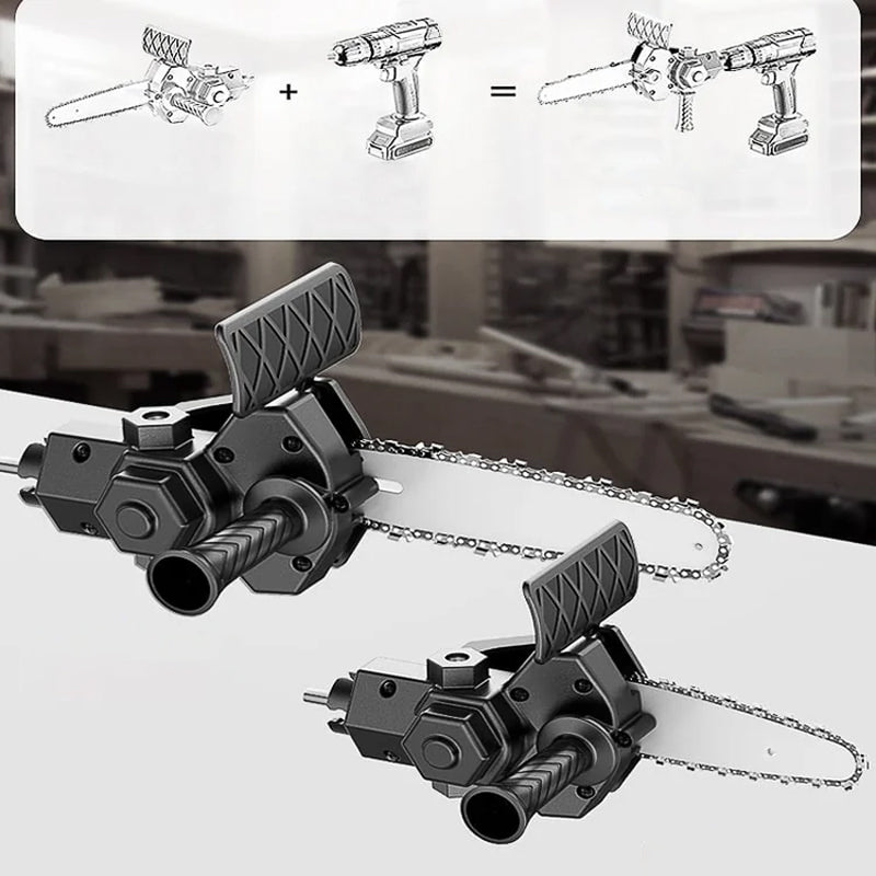 Kettensägenaufsatz - Spart Ihnen das Geld für eine nagelneue Kettensäge!