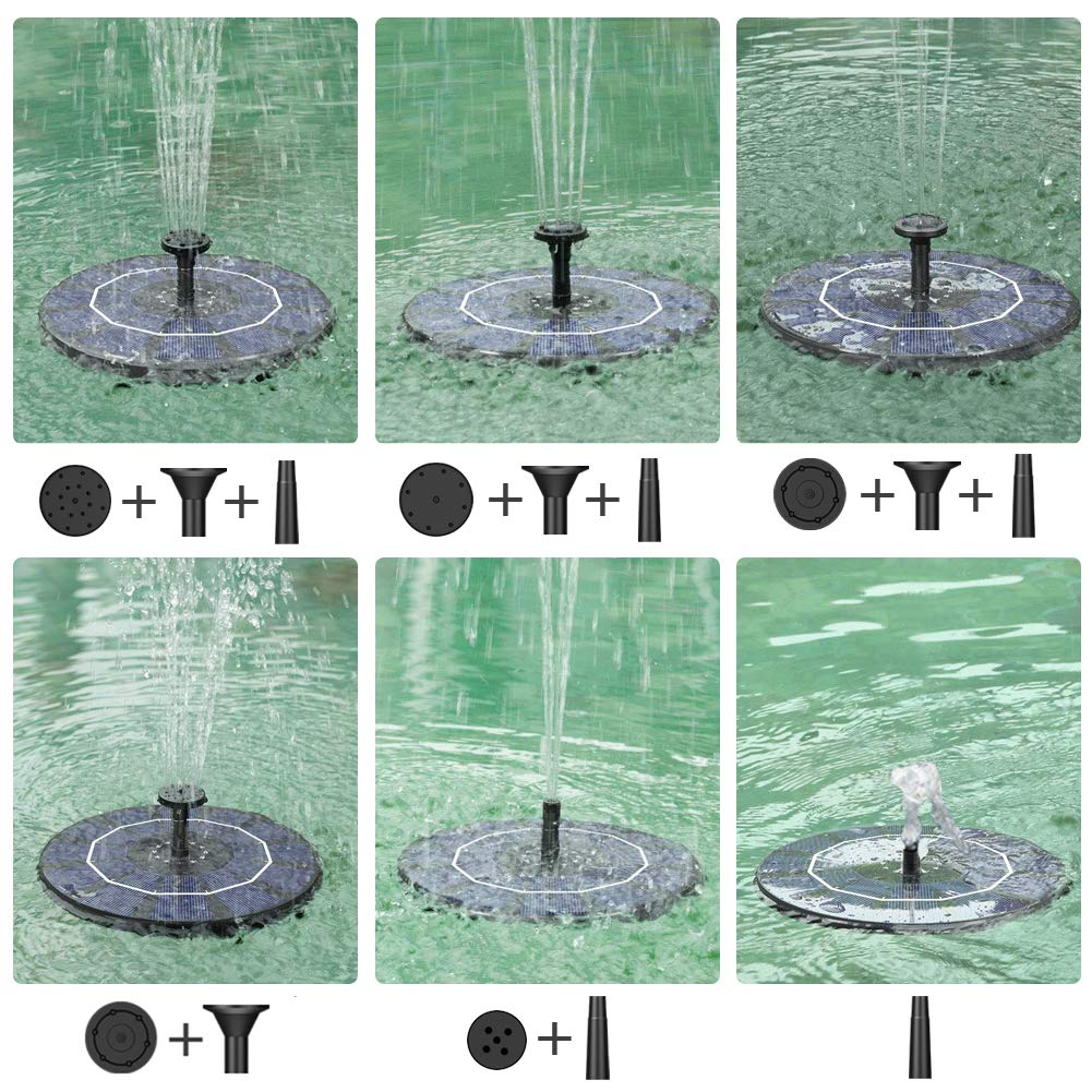 Solar-Wasserbrunnen | Schaffen Sie überall eine Frühlingsoase!