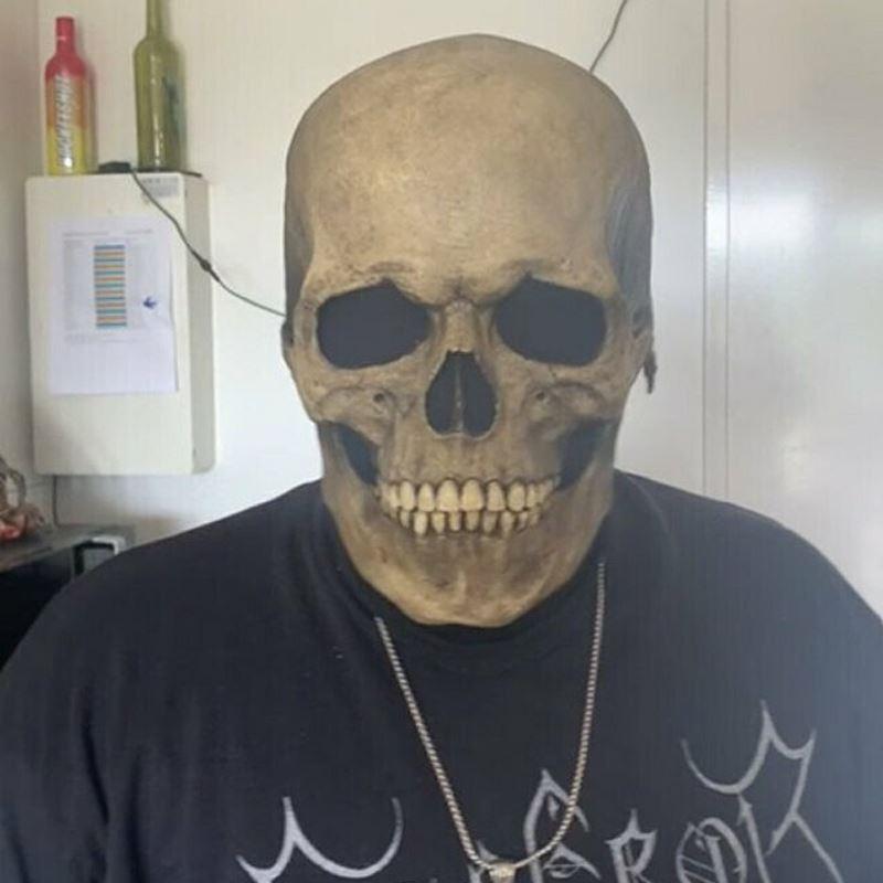 Skelett Maske - Damit hast du das gruseligste Gesicht der Welt!