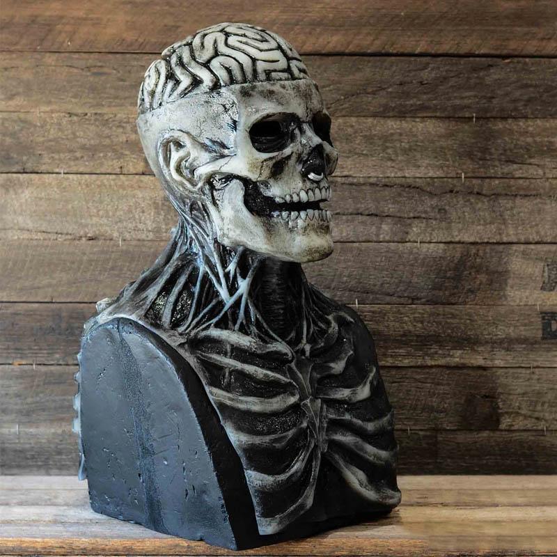 Skelett Maske - Damit hast du das gruseligste Gesicht der Welt!