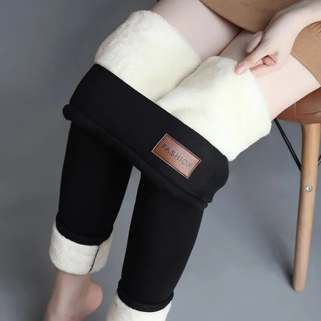 (1+1 Gratis) Premium Kuschel Leggings - Hält dich den ganzen Winter warm!