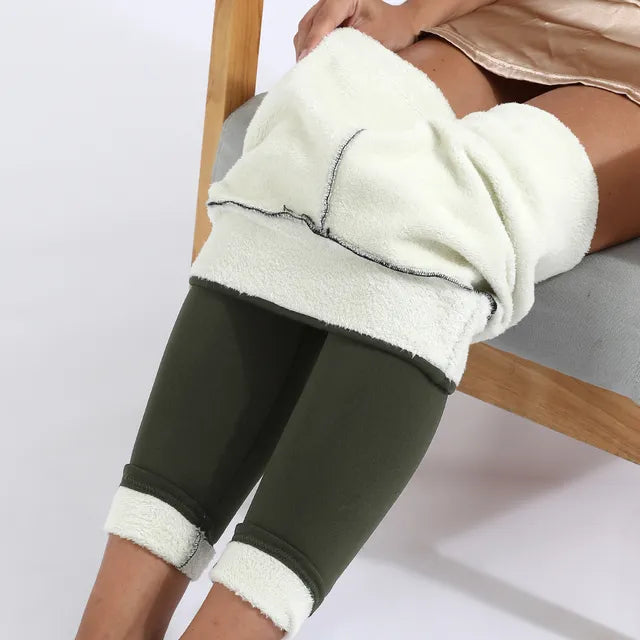 (1+1 Gratis) Premium Kuschel Leggings - Hält dich den ganzen Winter warm!