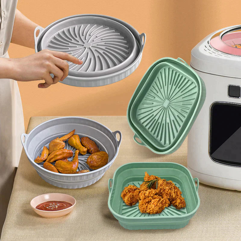 (1+1 Gratis) Airfryer- und Mikrowellen-Silikonformen