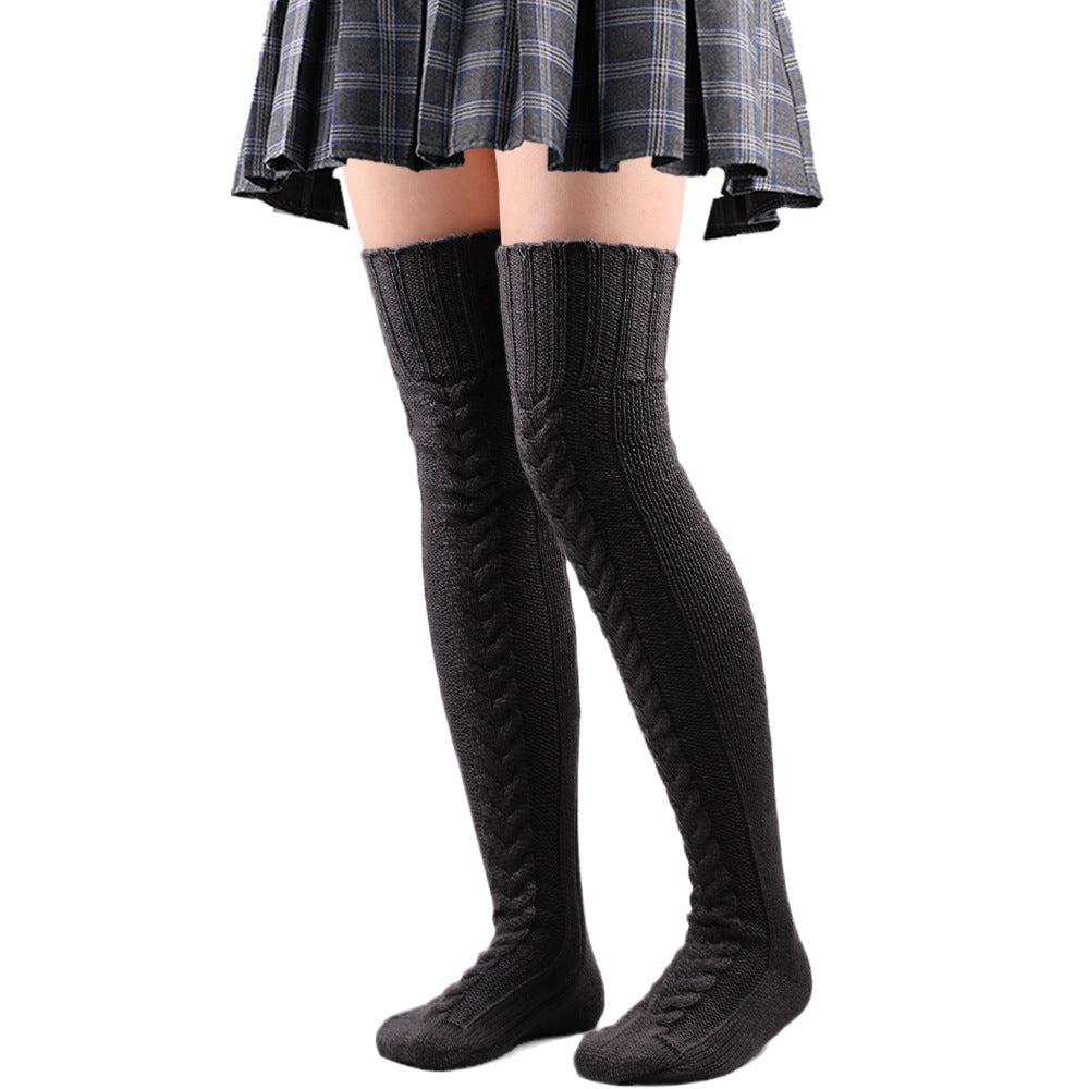 (1 Paar +1 Paar Gratis) Overknee Kuschel Wintersocken - Warme Füße für kalte Tage!