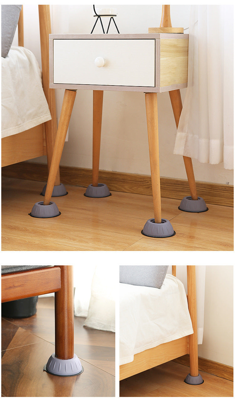 4 Set Anti-Vibrations Waschmaschinenfüße - Damit bleibt deine Waschmaschine da wo sie sein soll!