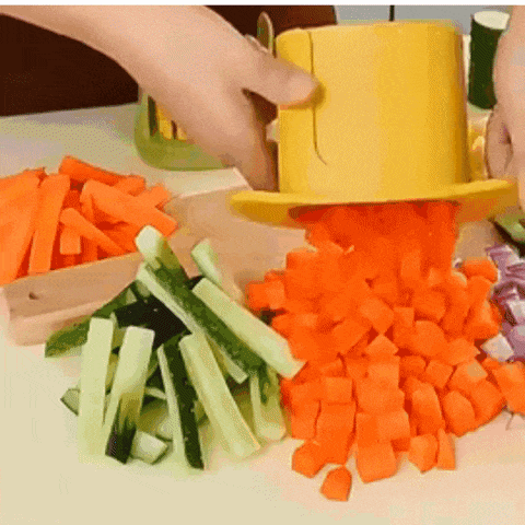 Gemüseschneider - Perfekte Würfel und keine Schnittwunden!