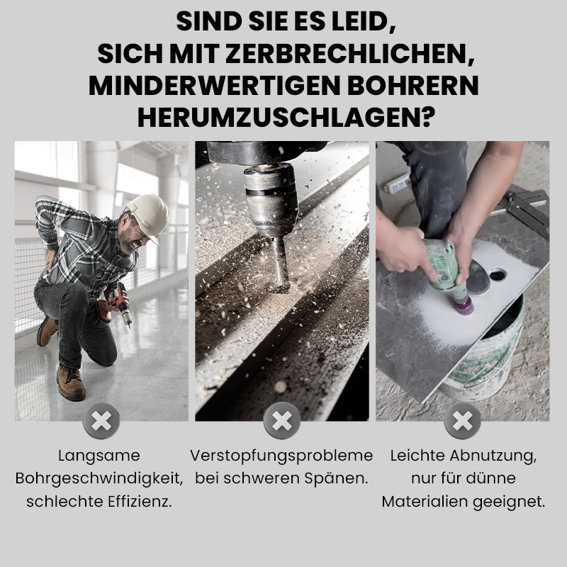 PowerDrill™ — Perfekte Löcher, Kein Aufwand