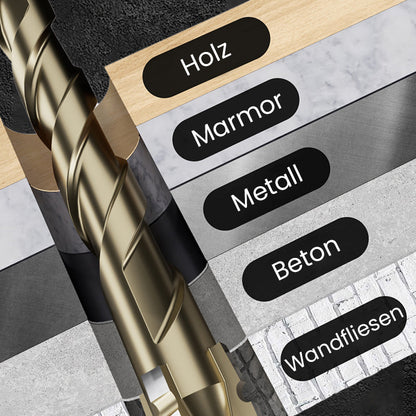 PowerDrill™ — Perfekte Löcher, Kein Aufwand