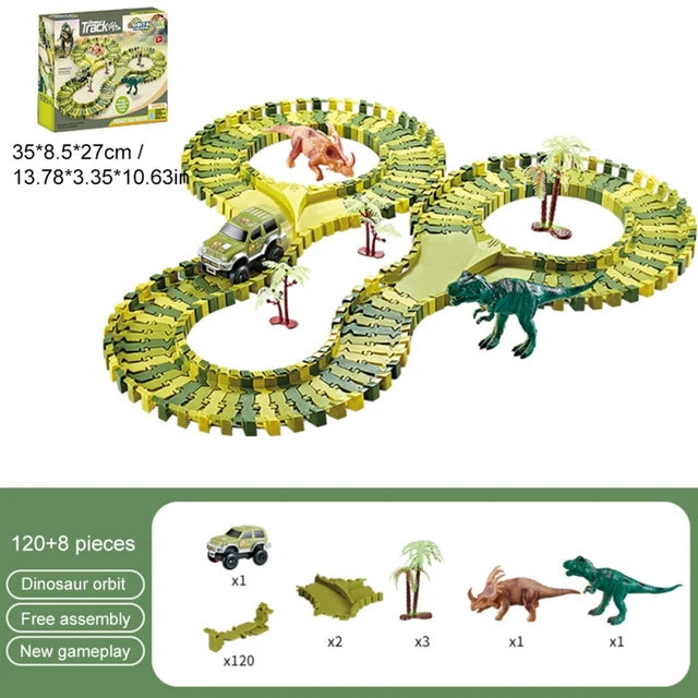 TurboDinoTrack — Entfessele grenzenlosen Dino-Spaß und kreative Abenteuerlust!