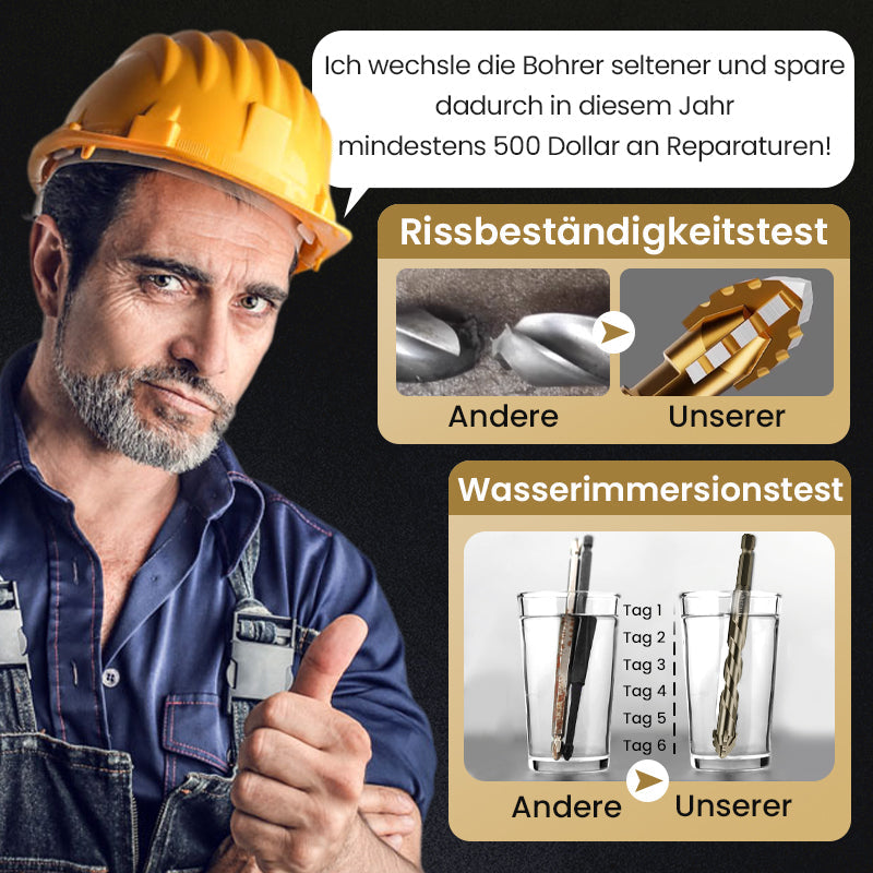 PowerDrill™ — Perfekte Löcher, Kein Aufwand