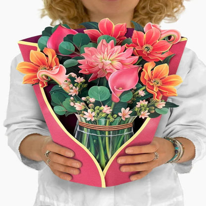 BlühtenFantasia — Verblüffe mit einem 3D-Bouquet, das Herzen dauerhaft verzaubert!